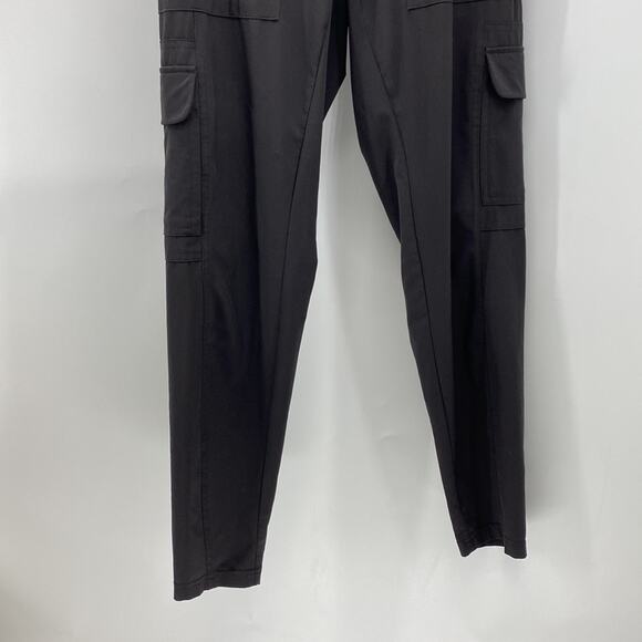 ATHLETA Flux Tapered Leg Pants Cargo Charcoal grey athleisure hiking size 2 - Picture 6 of 7